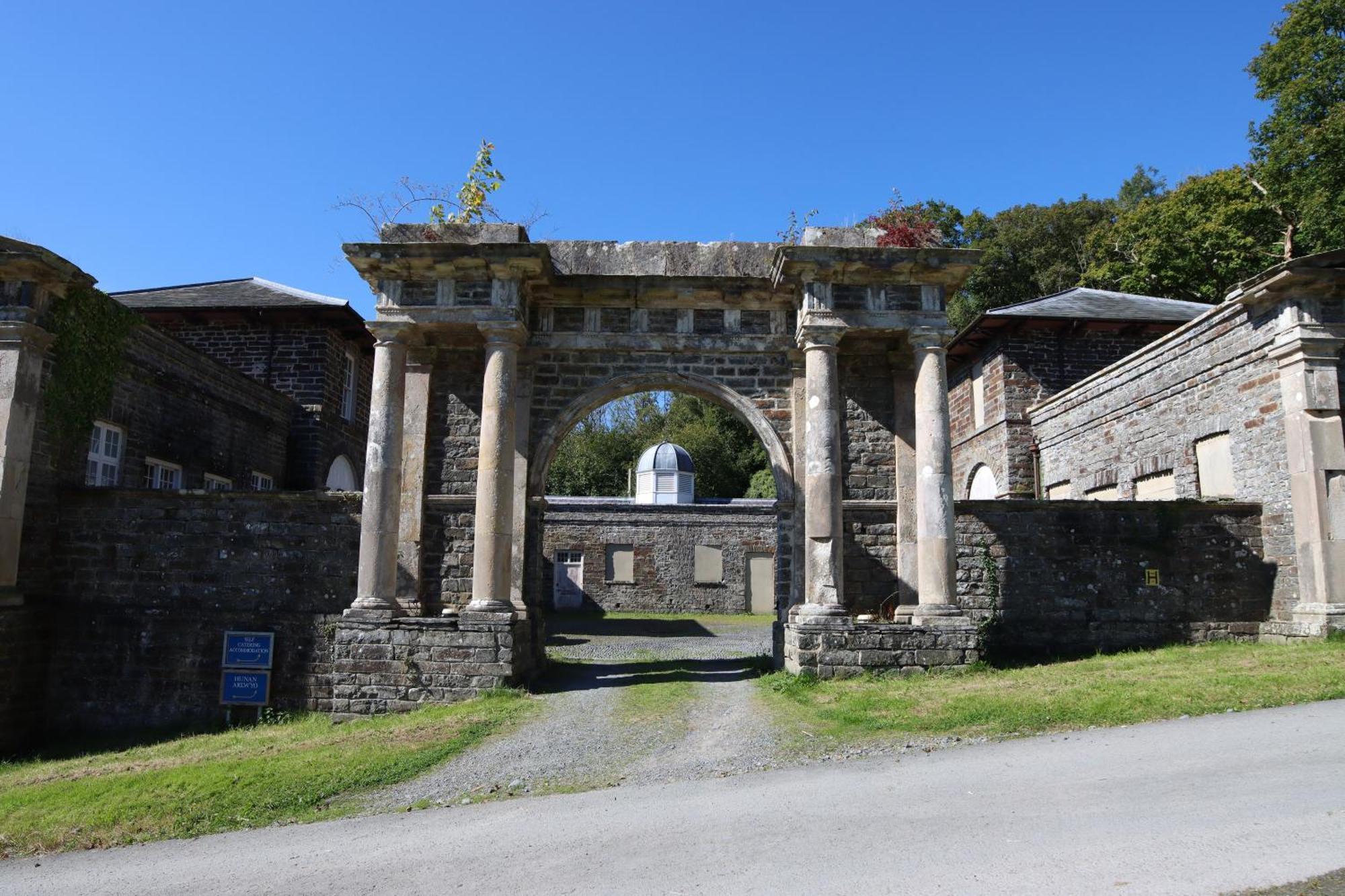 Plas Nanteos Mansion Aberystwyth Exterior foto